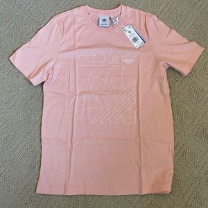 Pink Adidas t shirt Mens Medium